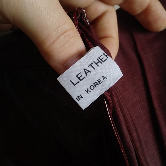 ** Vintage Leather Purse Clutch Envelope Style - Picture 4 of 8